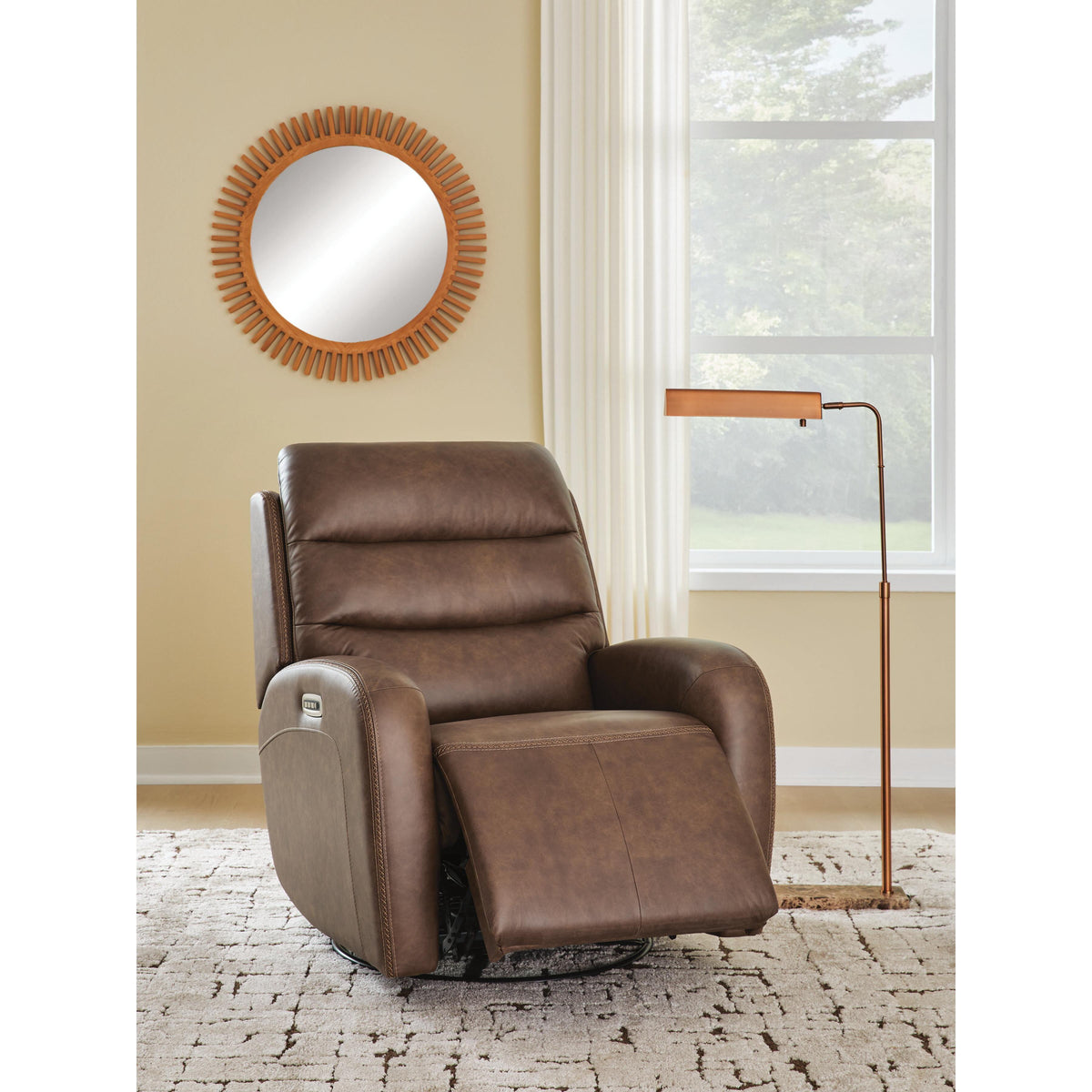  Signature Design by Ashley Motion-Max PCU1550195 Swivel Glider Power Recliner IMAGE 5