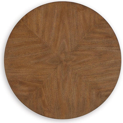  Signature Design by Ashley Chadworth T614-6 Round End Table IMAGE 4