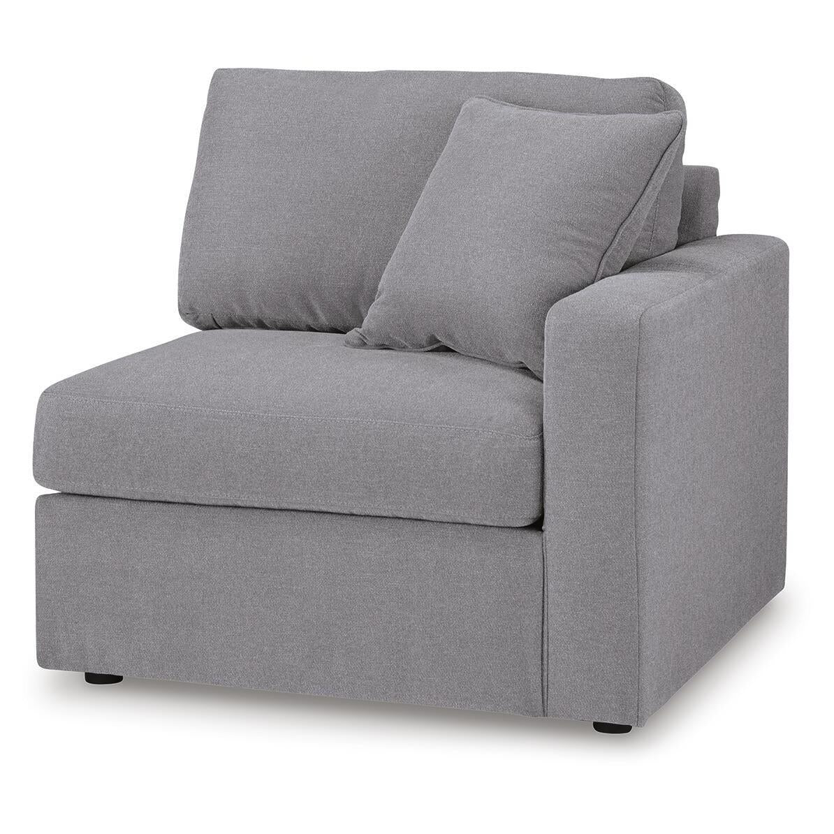  Signature Design by Ashley® Modmax 92104U19 5 pc Sectional and 3 Ottomans - Granite IMAGE 2