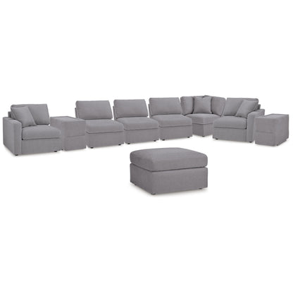  Signature Design by Ashley® Modmax 92104U3 8 pc Sectional and Ottoman - Granite IMAGE 1