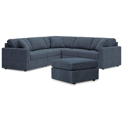  Signature Design by Ashley® Modmax 92121U14 5 pc Sectional and Ottoman - Ink IMAGE 1