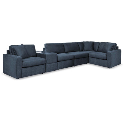  Signature Design by Ashley® Modmax 92121U16 6 pc Sectional and Ottoman - Ink IMAGE 5