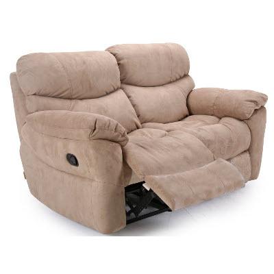  Cheers Manual Reclining Leather Loveseat U8765L2-2M IMAGE 1