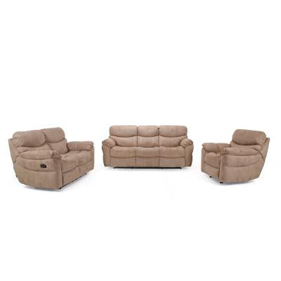  Cheers Manual Reclining Leather Loveseat U8765L2-2M IMAGE 2