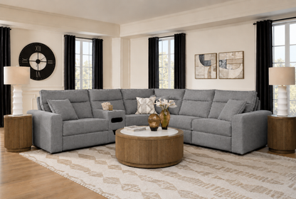 ModMax II 6pc Power Reclining Sectional W/Audio(Picture does not show console)