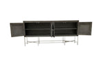 Alicia 4 Door Console in Shadow Gray *V-Alicia-4DC Vintage LLC