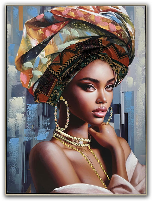 BA2986 African Lady 30x40