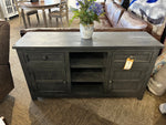 Cypress TV Stand 60"Gray Vintage LLC