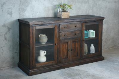 NEW Richmond Glazed Credenza 2GD 2Dr 2Drw w/RG 71.6x22x40.1"H 182x56x102cm OLD JAVA
