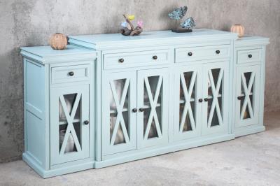 NEW Yorkshire Credenza 6GD 4Drw w/RG 87x17.7x38.2"H (221x45x97cm )OLD JAVA