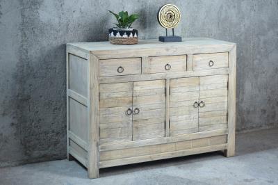 NEW Old City Sdboard 4dr 3drw w/RG Adj Shelf 47.2x17.7x35.6"H 120x45x90cm DRIFTWOOD