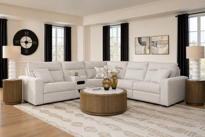Signature Design by Ashley ModMax II 65907S35 6 pc Power Reclining Sectional with Audio Console 31/46/58/60/62/77 (sectional only includes 1 console)