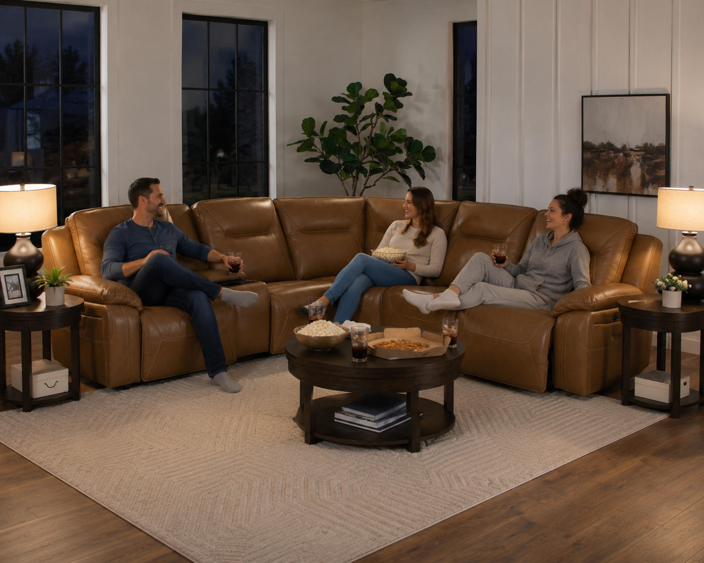 Callihan / 6 Piece Sectional 7018BU