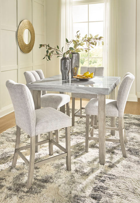 PCD575-13/124(4) Dining table and 4 chairs Larawyn