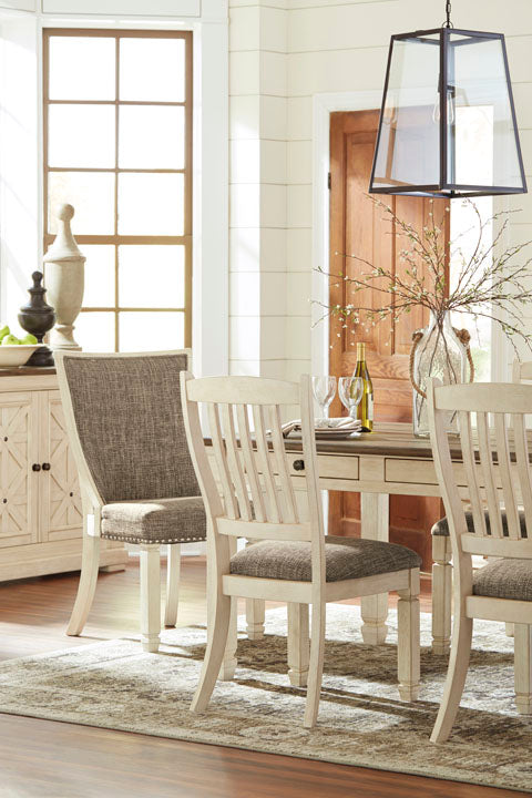 Signature Design by Ashley Bolanburg D647D34 6 pc Dining Set