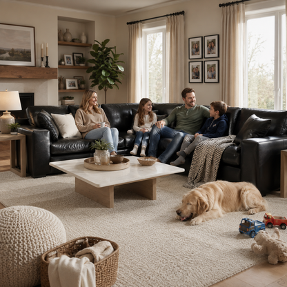 Signature Design by Ashley Emilia 30902 Black 4 pc sectional