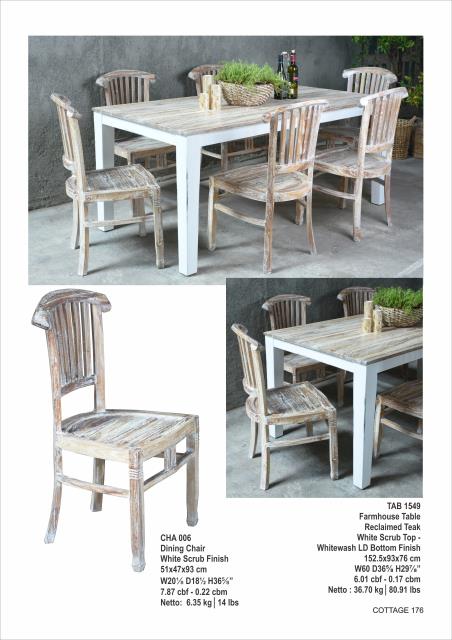 Dining Chair 20x18.5x36.6"H (51x47x93cm) Pacific Paladin Import Co.