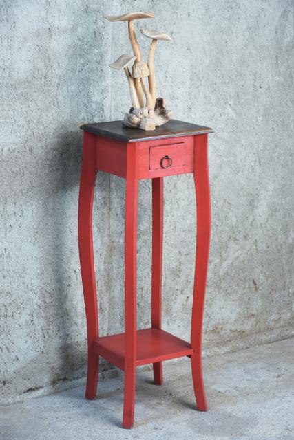 Side Table 1 Drawer
11.7x11.7x34.6"H (30x30x88cm)RED Pacific Paladin Import Co.