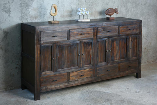 Modern Sideboard 6Doors
8Drawers w/RG 71.2x18.8x38.2"H (181x48x97cm) Ant Gray Pacific Paladin Import Co.