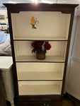 Display Library PP-CAB1918S Bookcase Raftwood/Whitewash (color in picture may vary) Pacific Paladin Import Co.