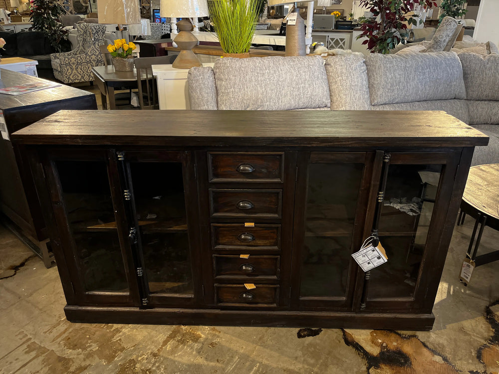 Credenza Console Pp-cab189S Tea Brown Pacific Paladin Import Co.