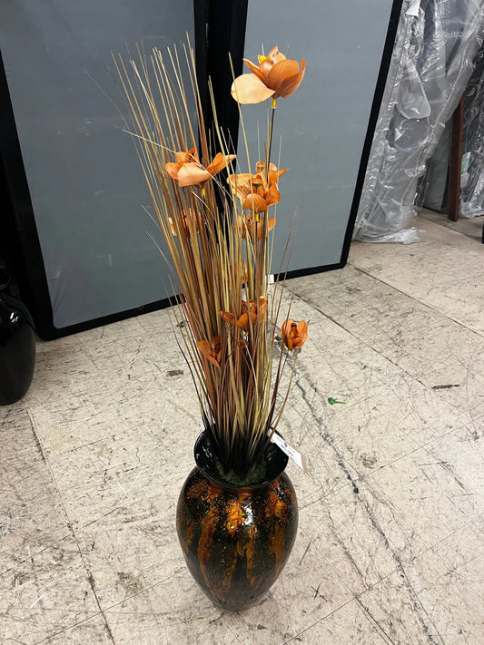 Ting In Mardi Gras Vase 155004 D W Silks