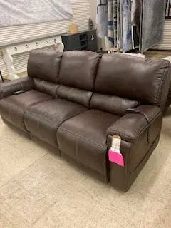 197-37-21 Sofa Power Lumbar, Headrest, Reclining Home Stretch Furniture