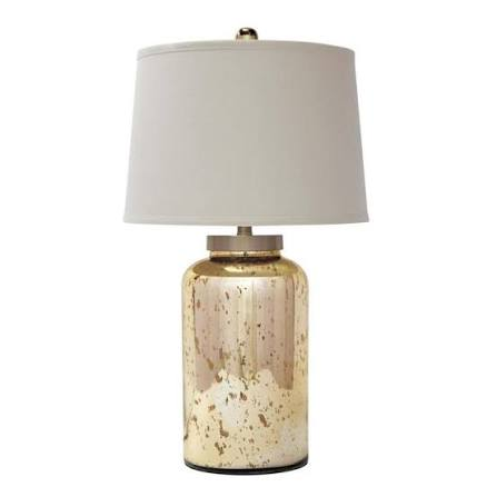 Signature Design by Ashley L430054 mercury glass table lamp