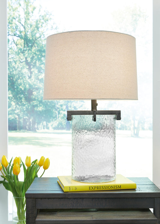 Signature Design by Ashley Glass Table Lamp L430724
