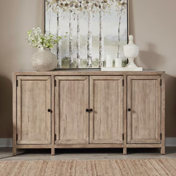 Proximity Place Dining Room Accent Buffet Cabinet - Beige