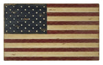 MH1137 Wood American Flag   41x26x2.5 Classy Art