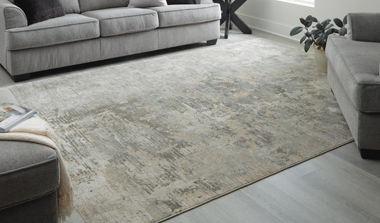 R406051 Hilldunn Large Rug  94.5" W x 122" D x 0.25" H