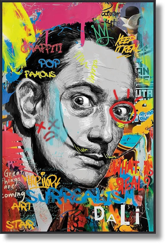 SC2230 Graffiti Pop Art Surrealism Portrait