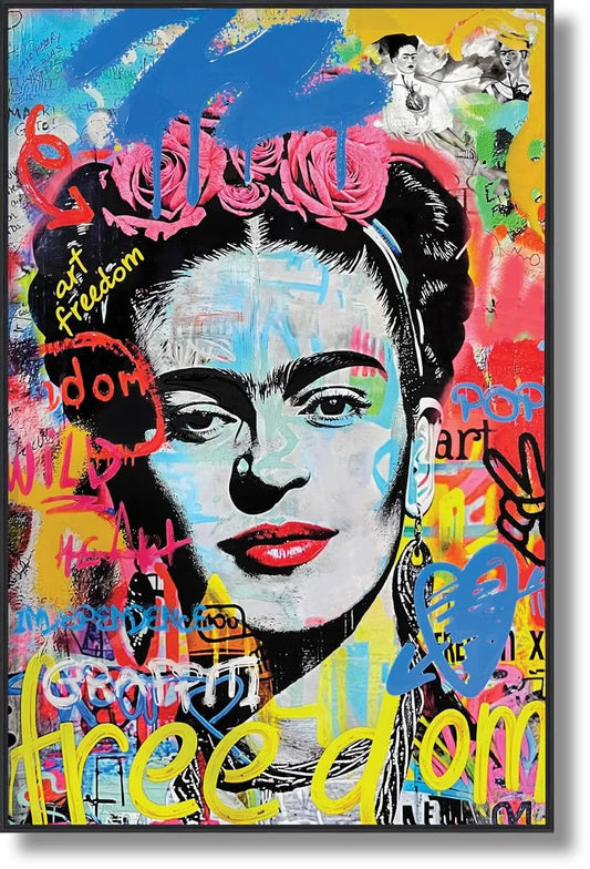 SC2232 Graffiti Art Freedom Portrait