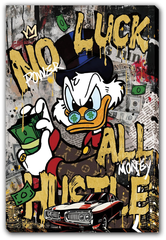 SC3084 No Luck All Hustle 32x48