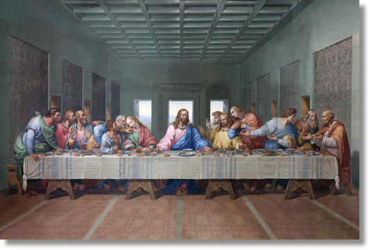 SF2184 ''Last Supper (Ethnic)'' Tempered Glass