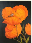 TT1059B-Orange Poppies   32x47 Classy Art