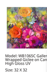 WB1065C  Giclee High Gloss  32x32 Classy Art