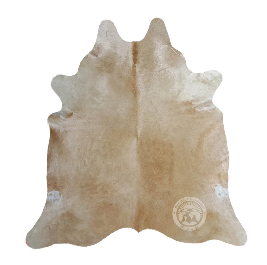 5375LGT Cowhide Light Tones Sunshine Cowhides