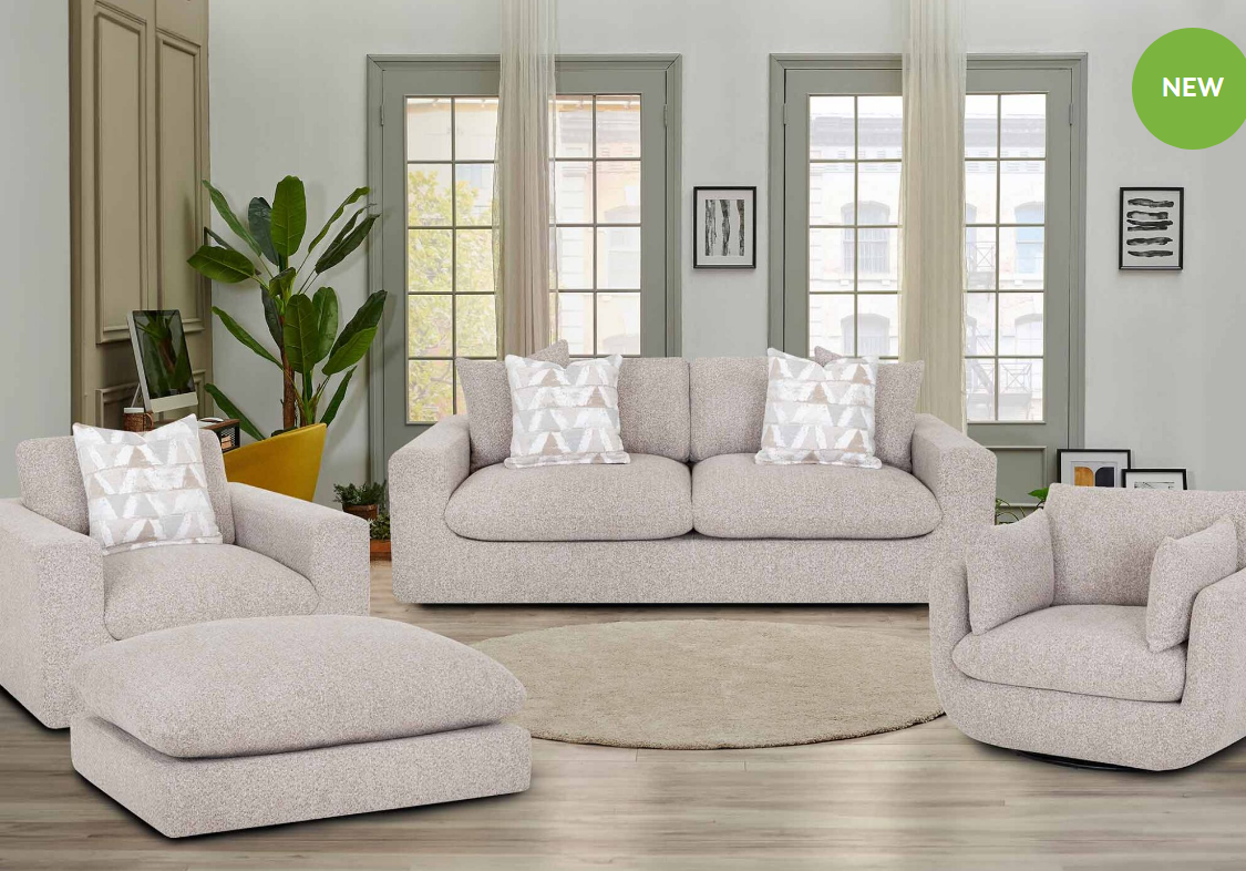 Lake Sofa in Chow Chow Cloud 97240/85/3342/15 Franklin Corp