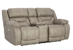 223-26-17 Power Reclining Loveseat Fog Home Stretch Furniture
