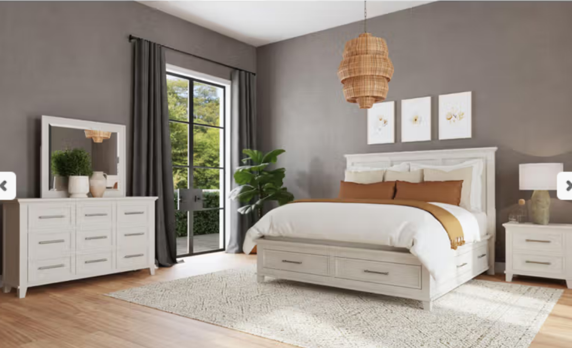 Canterbury Mirror in Ivory Elements International