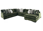 Style Line Madison Clover/Lucious Pine 3 PC Sectional