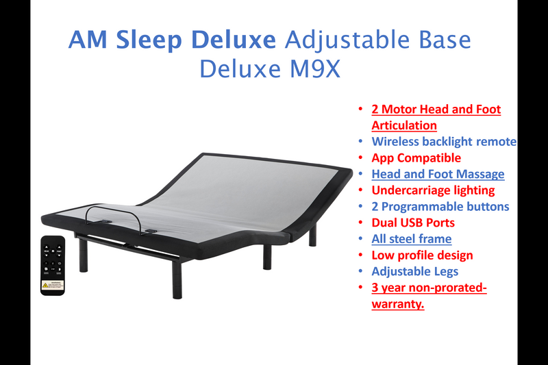 Sierra Sleep King Adjustable Base M9X842