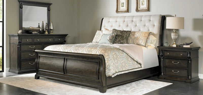 Timeless King Sleigh Bed 7300-53/54/58