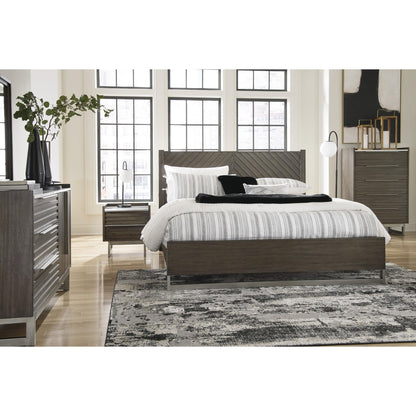 Ashley Arkenton B786B4 King Panel Bed - American Furniture of Slidell
