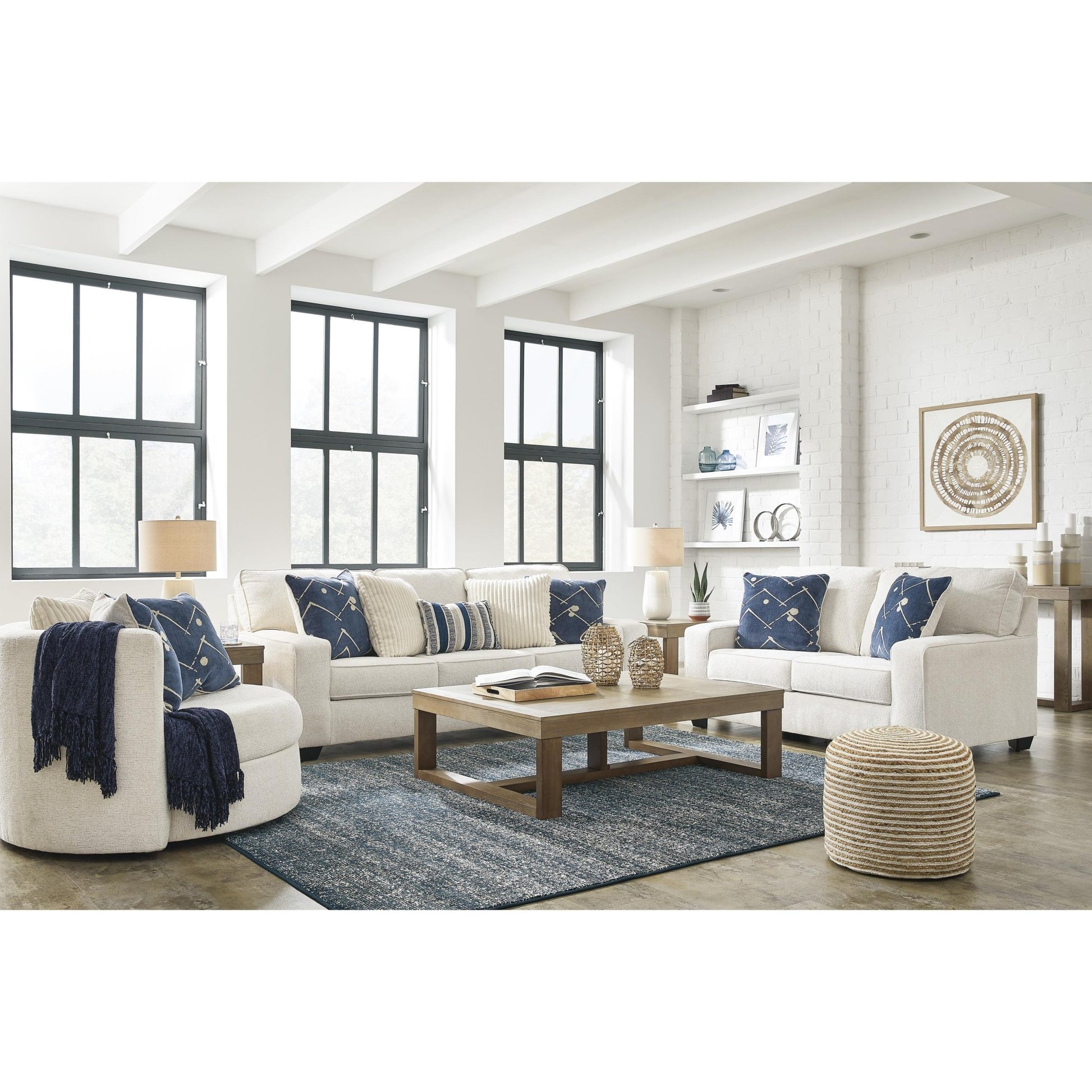 Ashley Padova 3370644 Swivel Accent Chair - American Furniture of Slidell