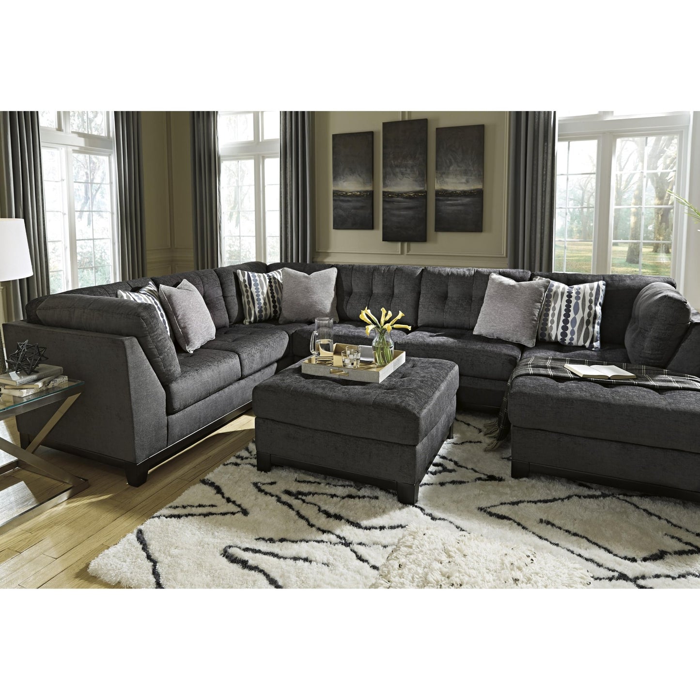 Ashley Reidshire 6762208 Oversized Accent Ottoman - American Furniture of Slidell
