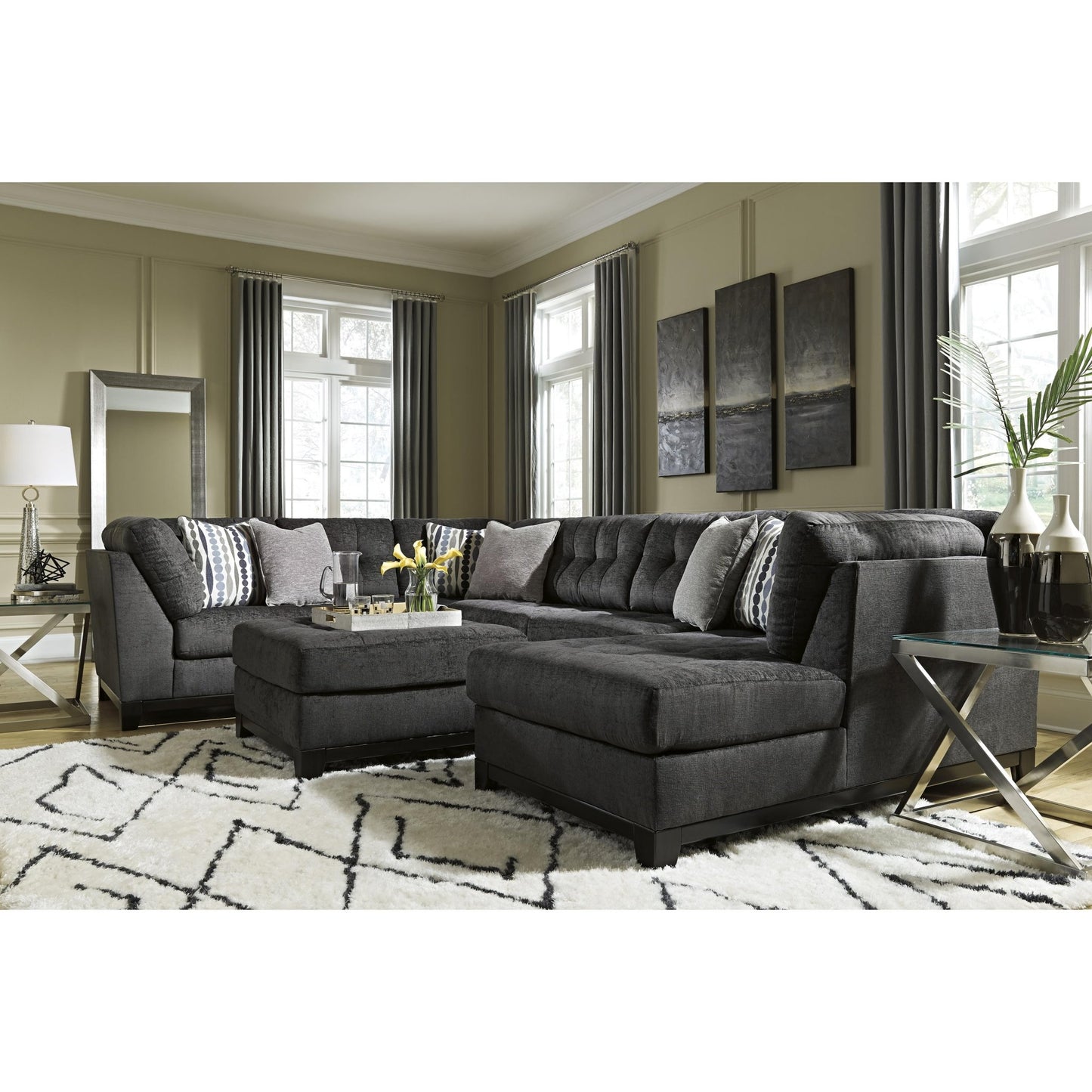 Ashley Reidshire 6762208 Oversized Accent Ottoman - American Furniture of Slidell