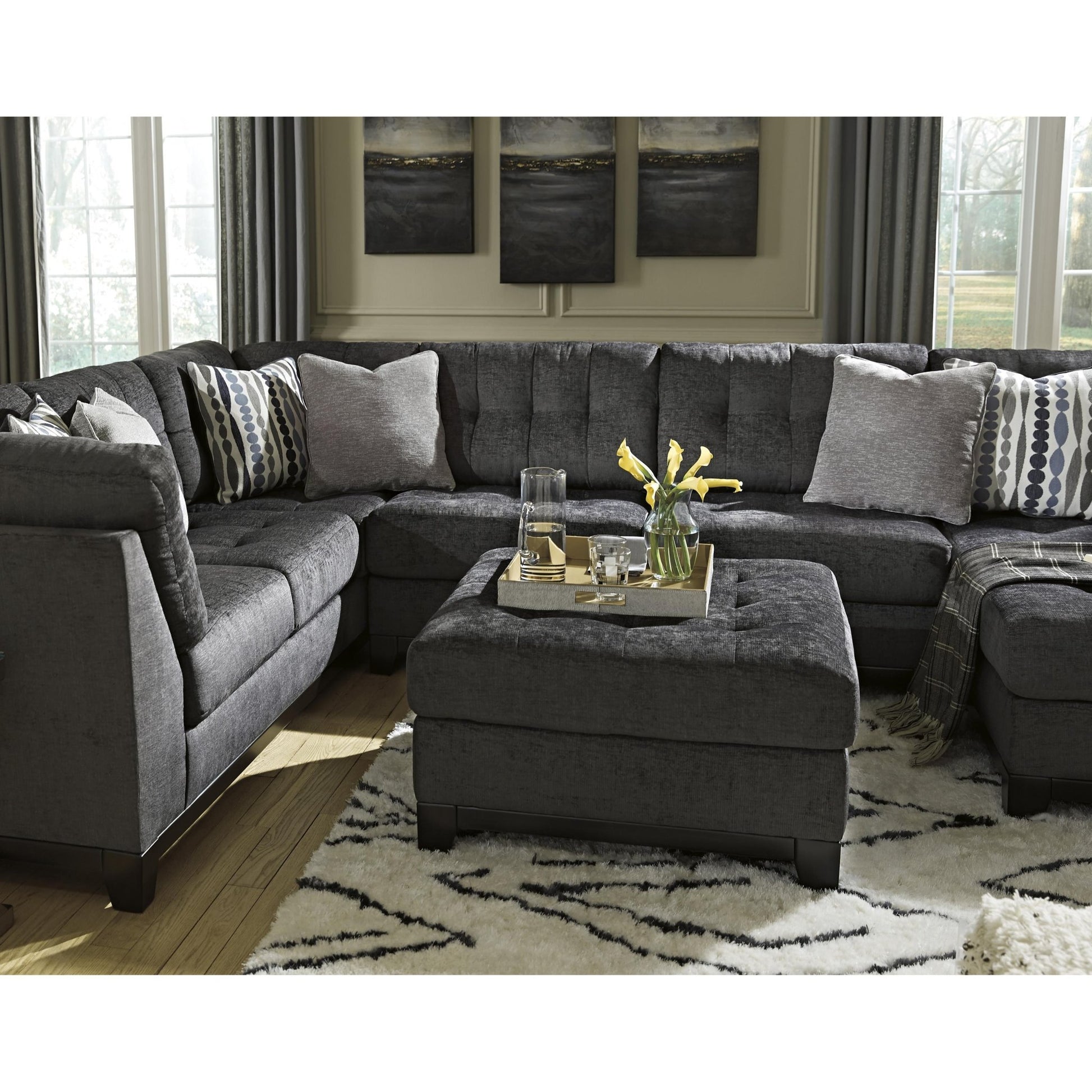 Ashley Reidshire 6762208 Oversized Accent Ottoman - American Furniture of Slidell